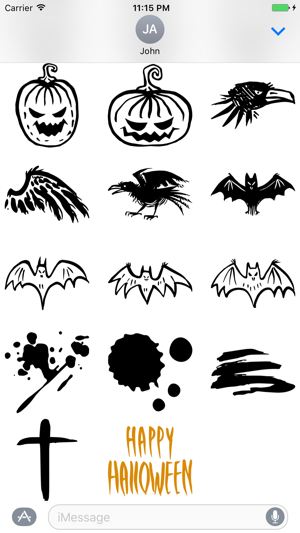 Crazy Halloween Sticker for iMessage #14(圖2)-速報App