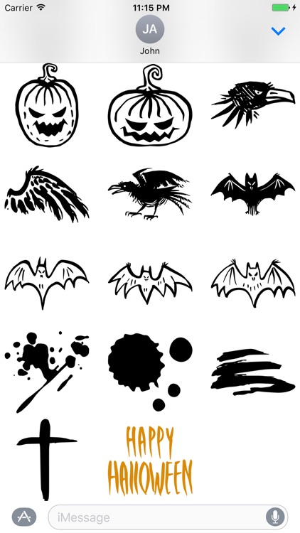 Crazy Halloween Sticker for iMessage #14