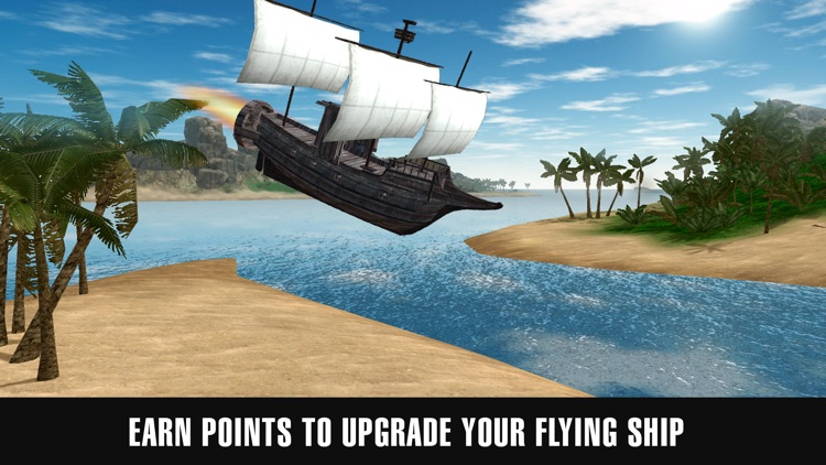 Pirate Ship Flight Simulator 3D Full screenshot-3