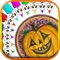 Halloween Mandala Coloring Book