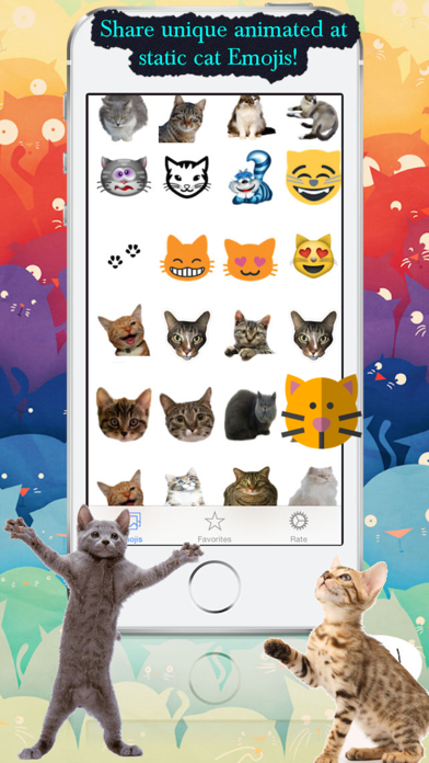 How to cancel & delete Cat Emojis from iphone & ipad 1