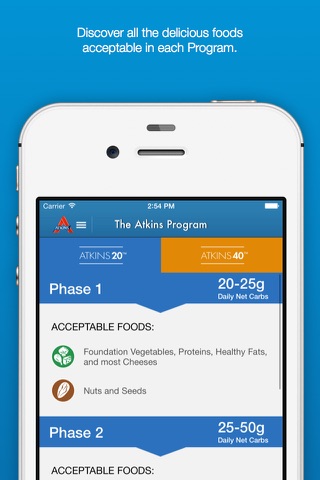 Atkins® Carb & Meal Tracker screenshot 4