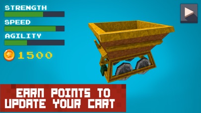 How to cancel & delete Block Mine Cart Racing Adventures 3D from iphone & ipad 1