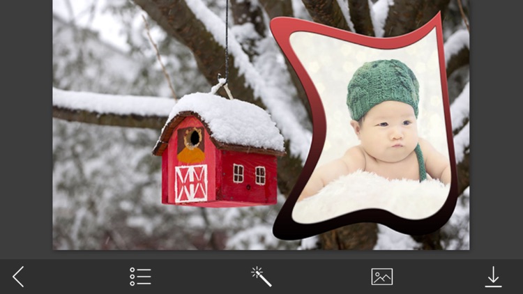 Xmas HD Photo Frame - Picture art