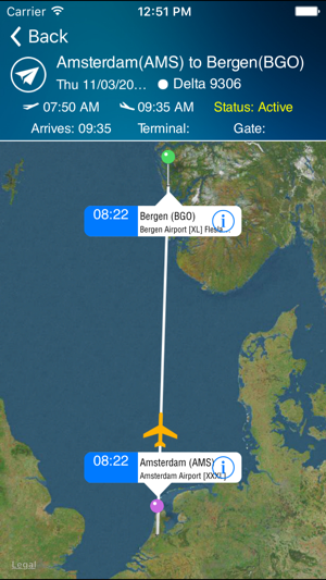 Bergen Airport Pro (BGO) + Flight Tracker(圖2)-速報App