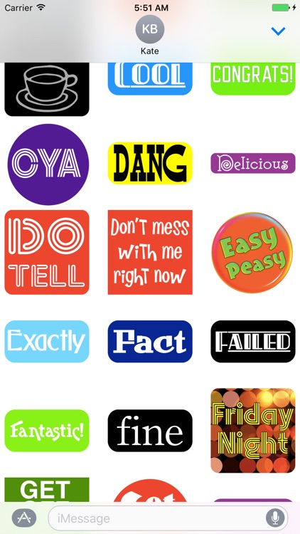 Sticker Phrase - stickers for iMessages
