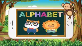 Game screenshot ABC Animals Alphabet Tracing Flash Cards for Kids mod apk