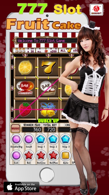 777 Fruit Cake Slot Machine