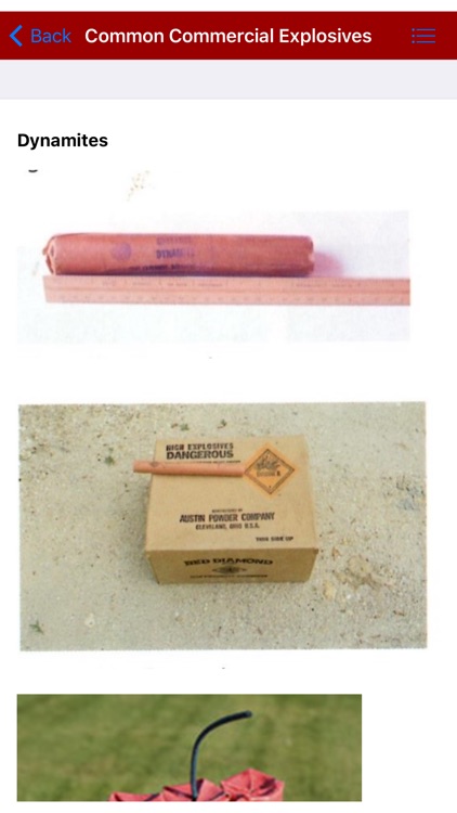 Explosive Identification Guide screenshot-3