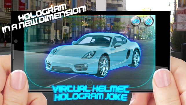 Virtual Helmet Hologram Joke(圖2)-速報App