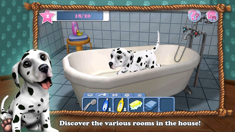 DogWorld 3D: My Dalmatian - the cute puppy dog screenshot-3