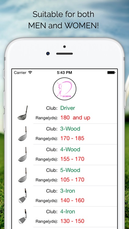 Pro Caddie Golf Club Selector