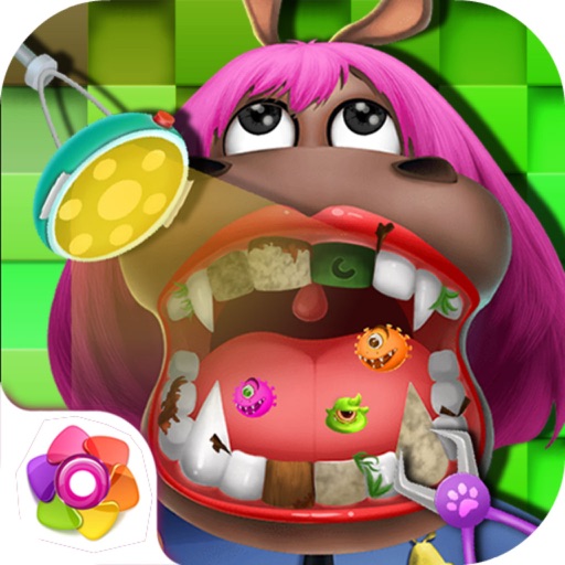 Rock Hippo’s Sugary Dentist——Teeth Salon Game Icon