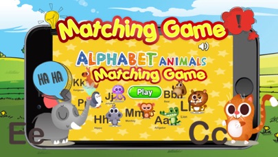 How to cancel & delete Memorize alphabet animals remembering game for kid from iphone & ipad 1