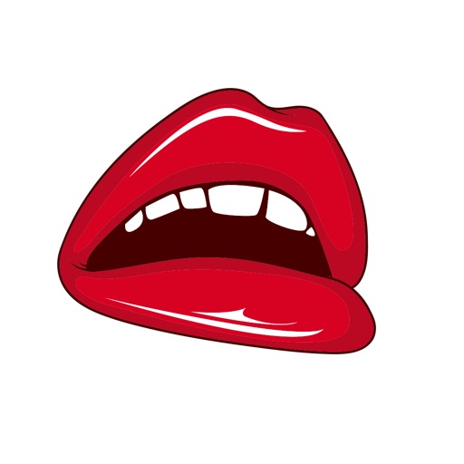 Dirty Emoji Stickers - Sexy lips new Sticker Pack Icon