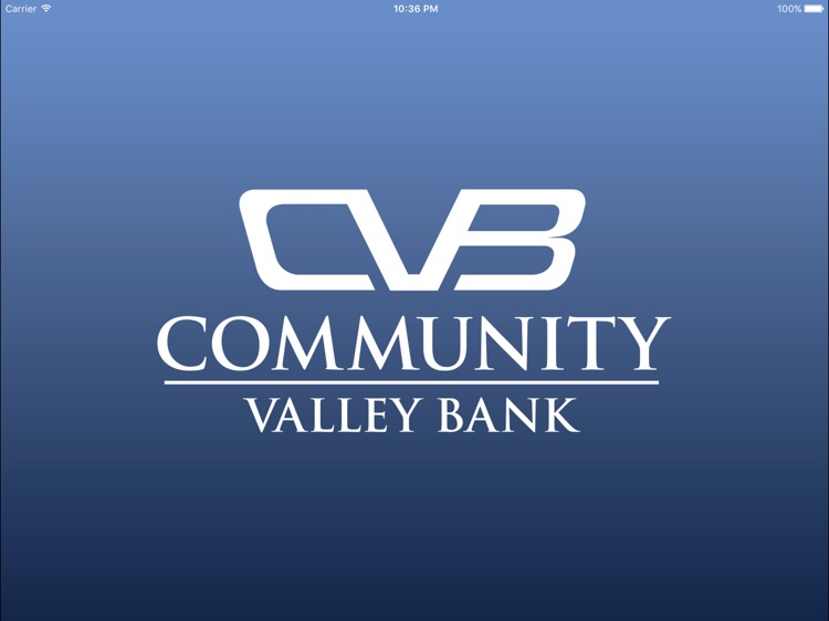 CVB Mobile Banking Tablet