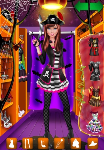 Halloween Makeover - Kids Makeup & Dress Up Games screenshot 4
