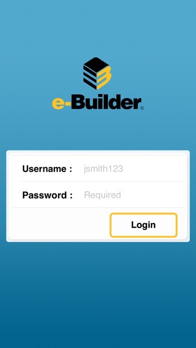 How to cancel & delete e-Builder Mobile from iphone & ipad 1