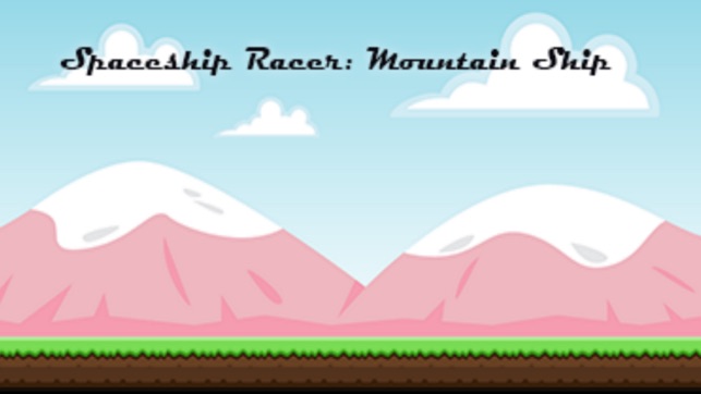 Spaceship Racer: Mountain Ship