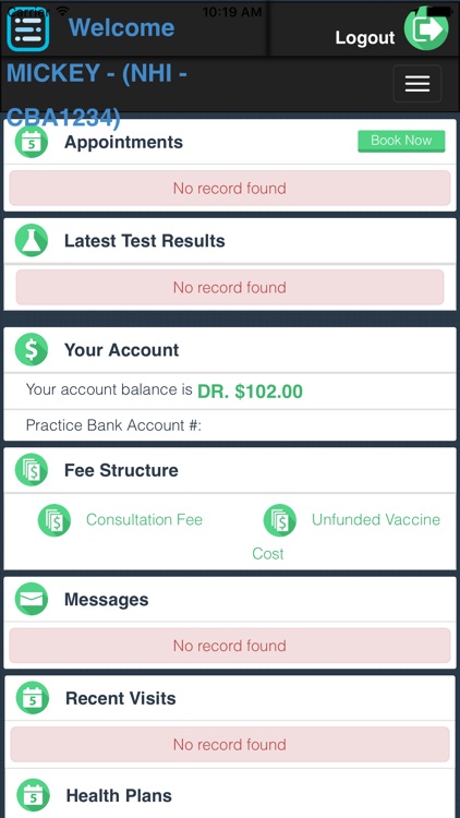 MyIndici Demo