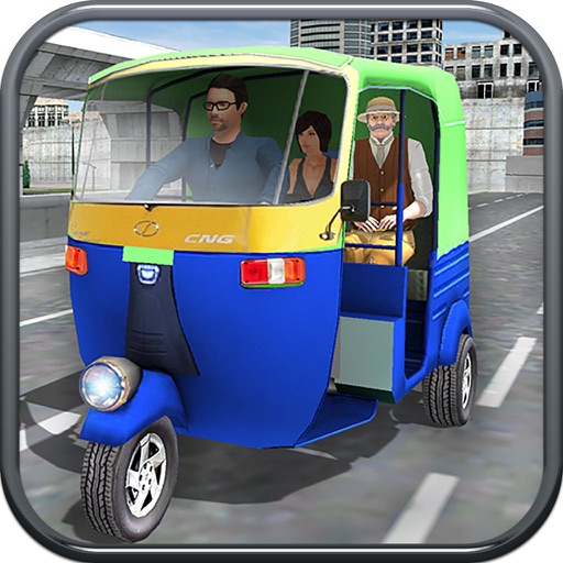 Tuk Tuk City Rickshaw Drive iOS App