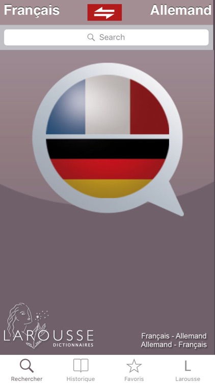 Dictionnaire Allemand-Français Larousse