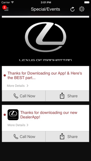 Lexus of Manhattan DealerApp(圖4)-速報App