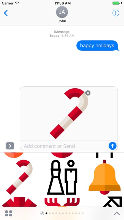 Holiday Stickers - Festive iMessage Emoji