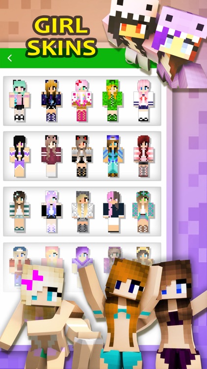 Girl Skins Creator for Minecraft Pocket Edition
