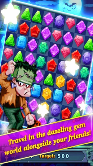 Night Jewel Moom - Match 3 Gem(圖3)-速報App