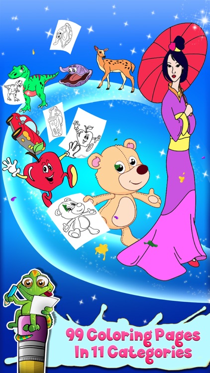 Kids Coloring Book - draw & paint Full Version