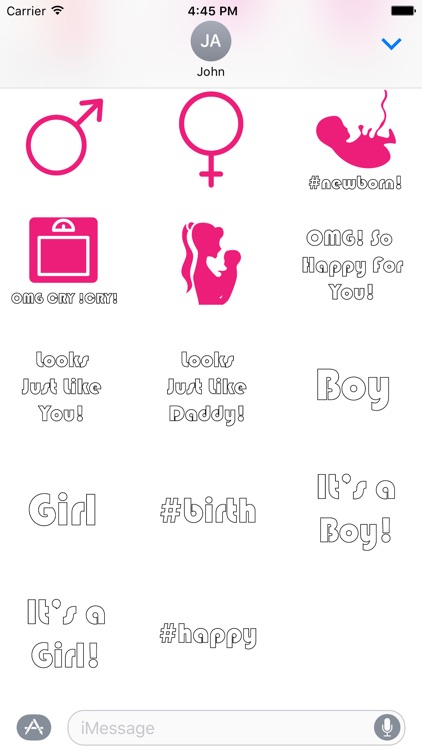 BabyBump-Pregnancy Stickers screenshot-3