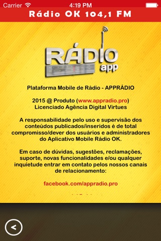 Rádio Metrópoles FM screenshot 4
