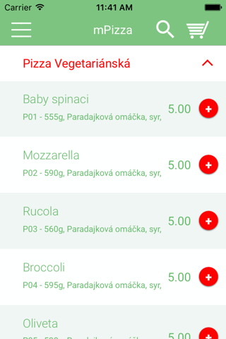 Zdravá Pizza screenshot 3