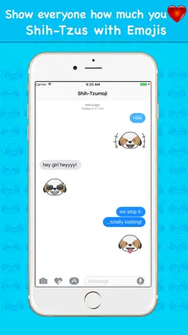 Game screenshot Shih Tzumoji - Shih Tzu Emoji Keyboard apk