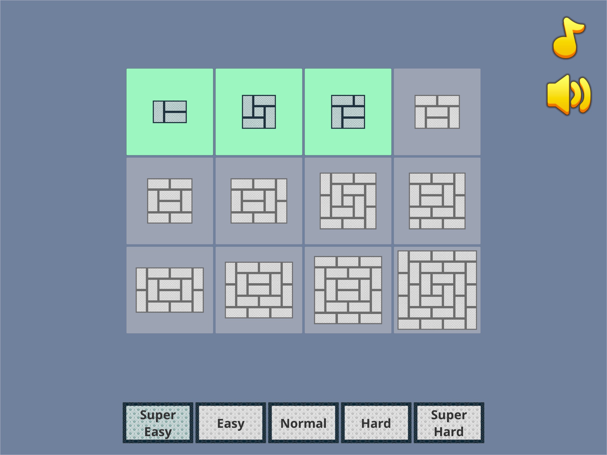 Tatami Puzzle screenshot 3