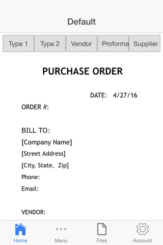 Purchase Order Suite screenshot 2