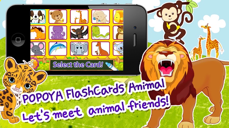 POPOYA Korean Animal FlashCards Full screenshot-3