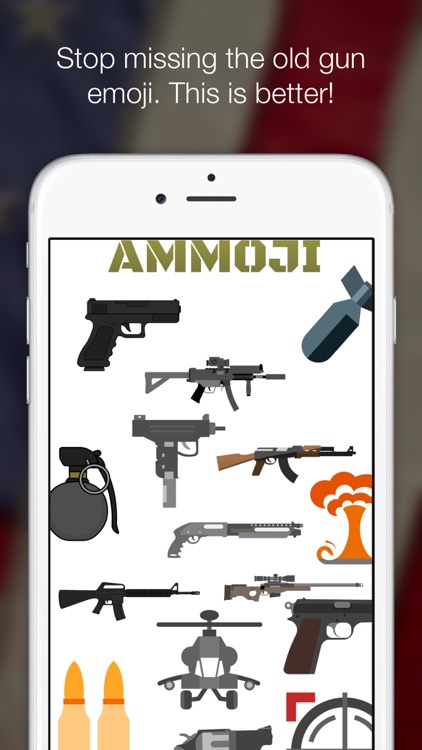 AMMOJI - Guns & Military Stickers