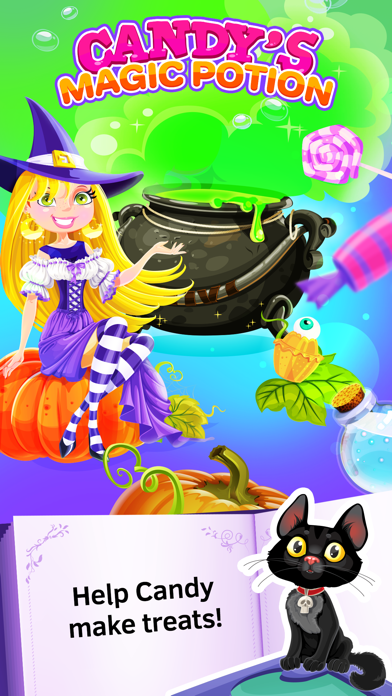 How to cancel & delete Candy's Potion! Halloween Games for Kids Free! from iphone & ipad 2