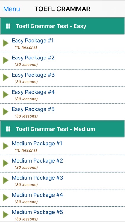 Toefl Grammar Test Pro  - Full screenshot-3