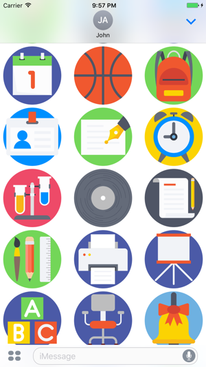 Education Stickers - Emoji Icons for Texting(圖3)-速報App