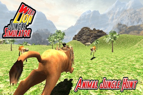 Wild Lion Jungle Simulator Adevnture 3D screenshot 3