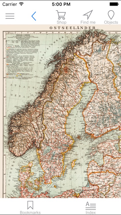Baltic Lands 1931. Historical Map.