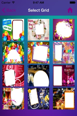 New Year Photo Frames screenshot 2