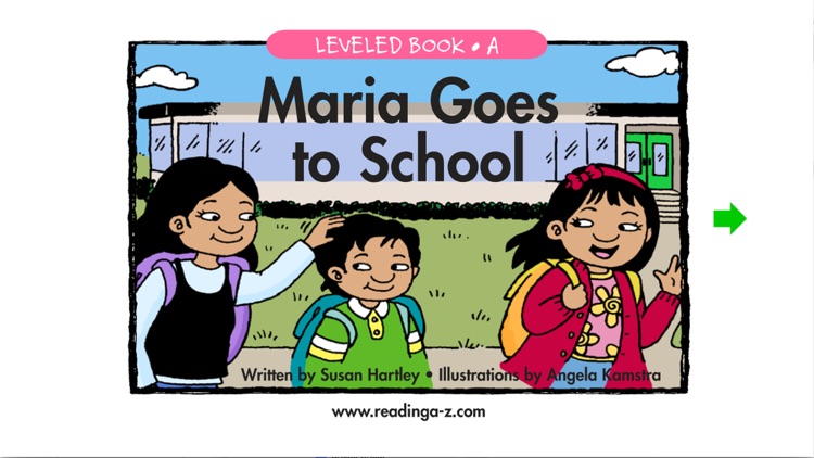 Maria Goes to School - LAZ Reader [Level A-K]