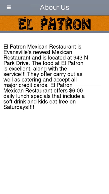 El Patron Mexican Restaurant