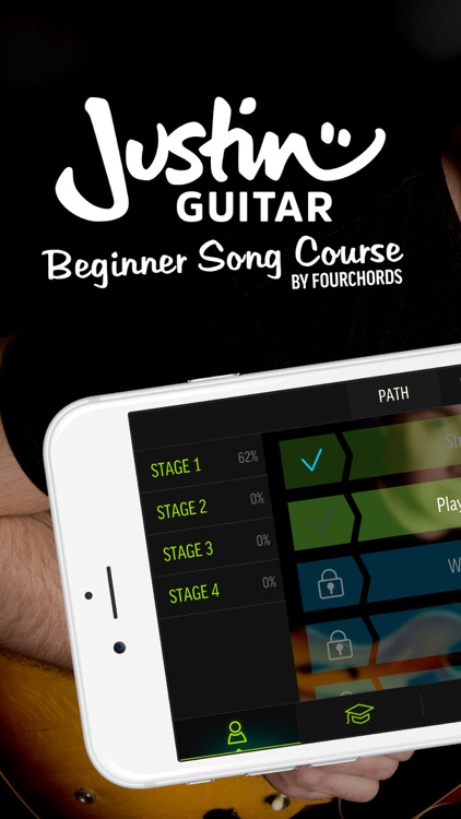 Justin Guitar Beginner Song Course by FourChords