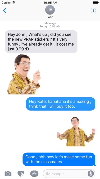 PPAP Emoji Stickers - for iMessage