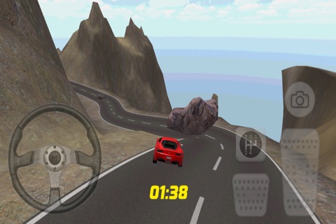 Red Sport Car Game Free screenshot 3
